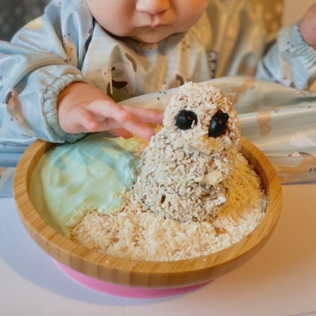 Wheat Biscuit Snowman