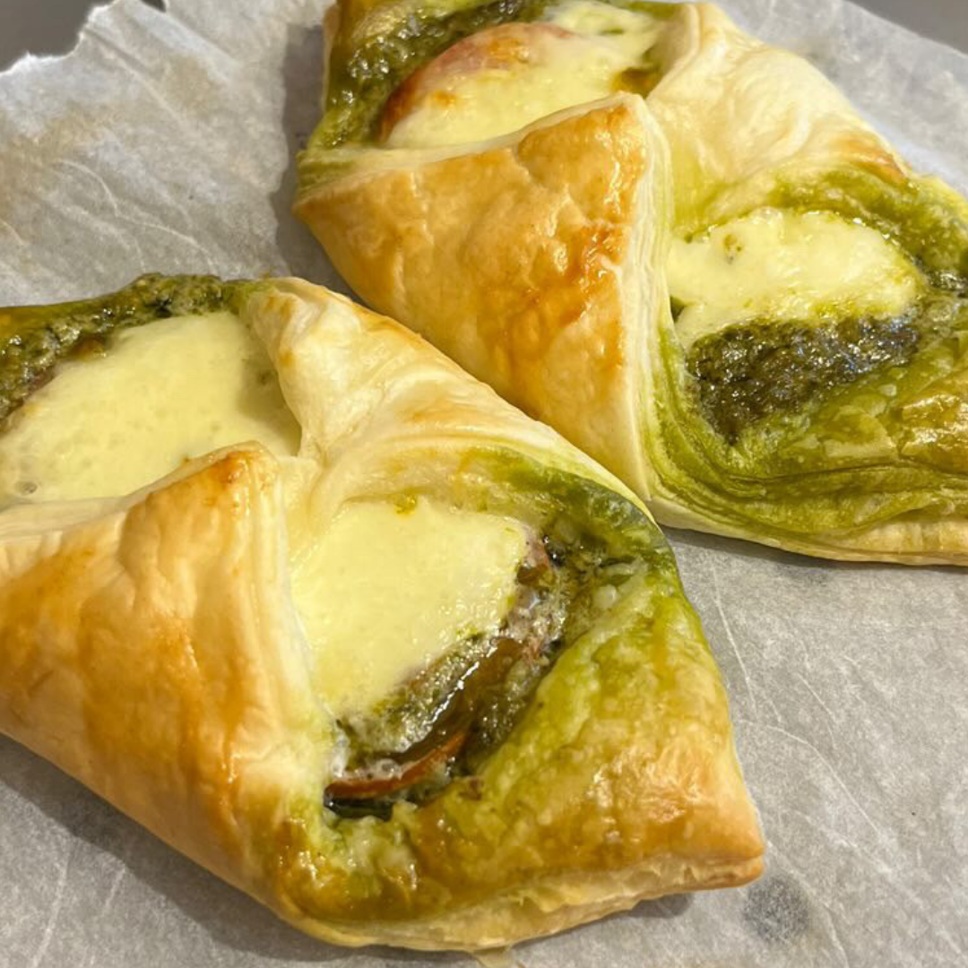 Pesto Puff Pastries