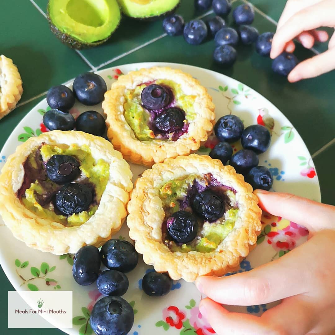Blueberry Pastry Bites