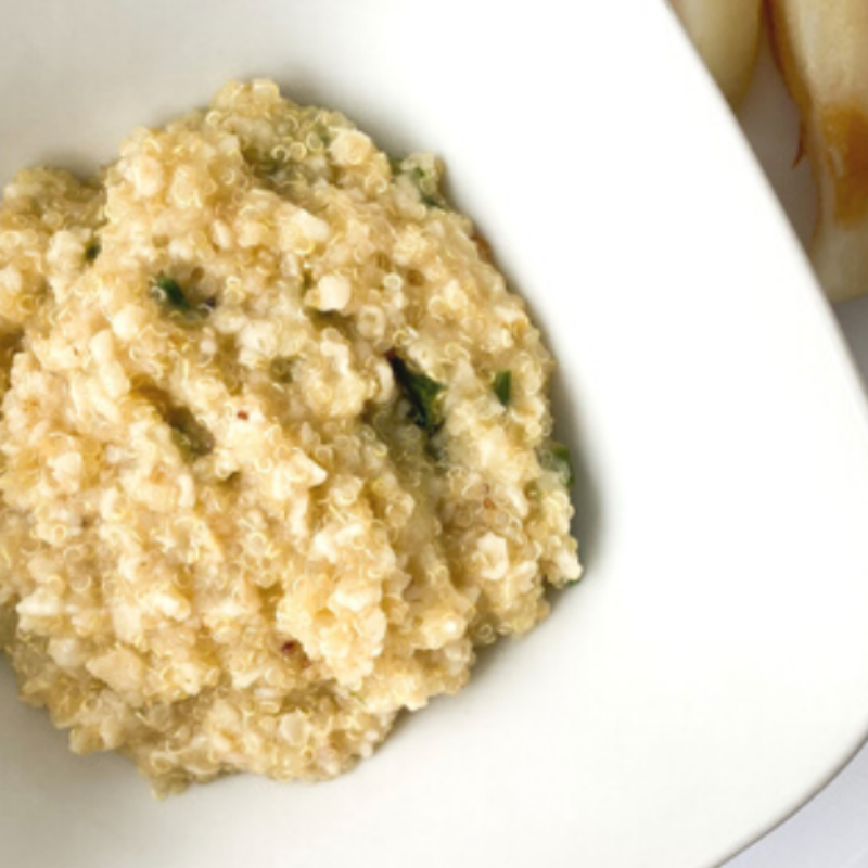 Courgette Bread Porridge