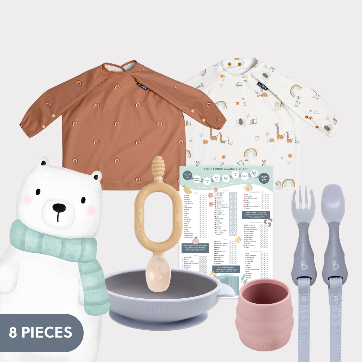 Baby Bear Tableware Bundle - Product image