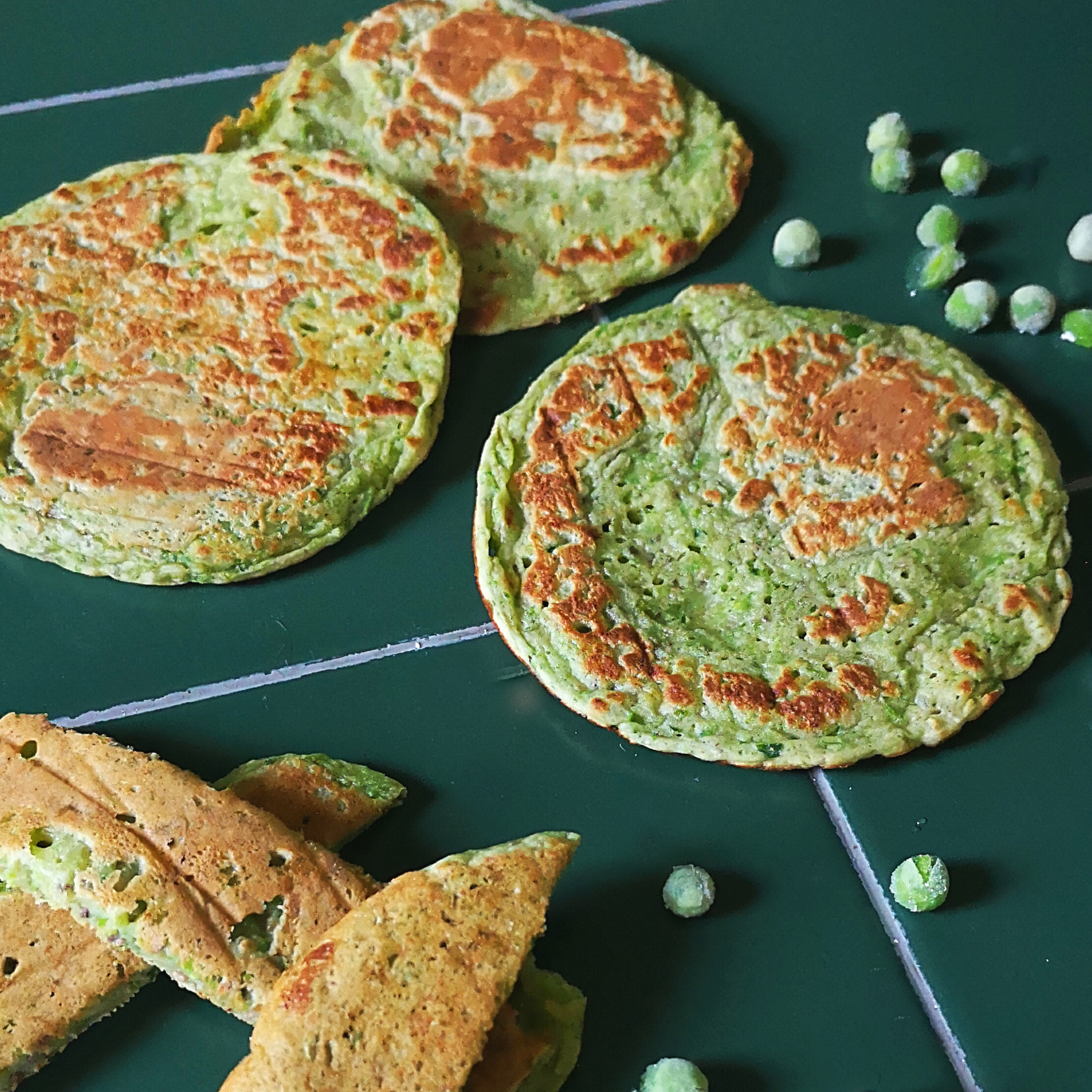 Pea Pancakes