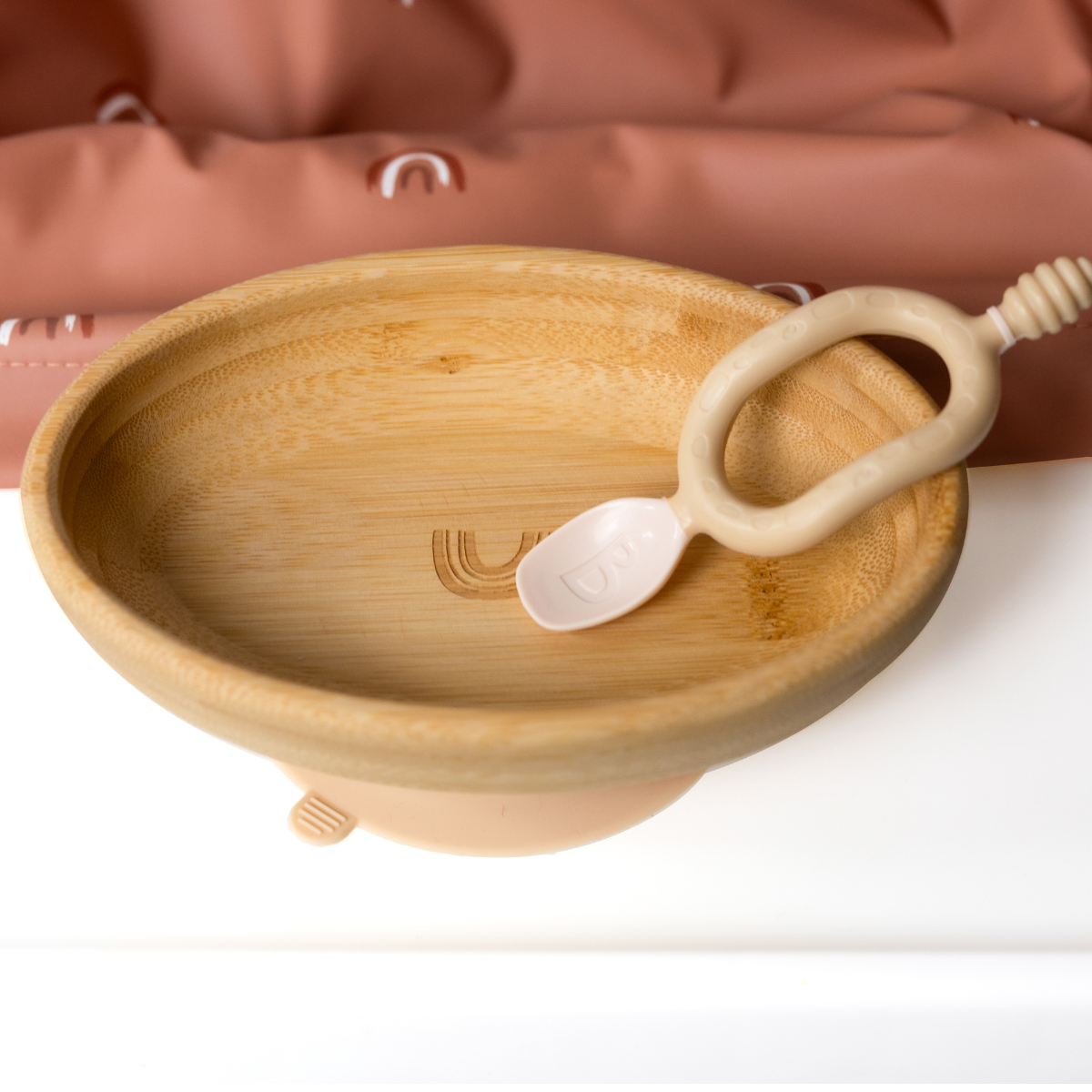 Bamboo Suction Bowl