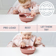Learning Curve™ Baby Silicone Suction Weaning Bowl
