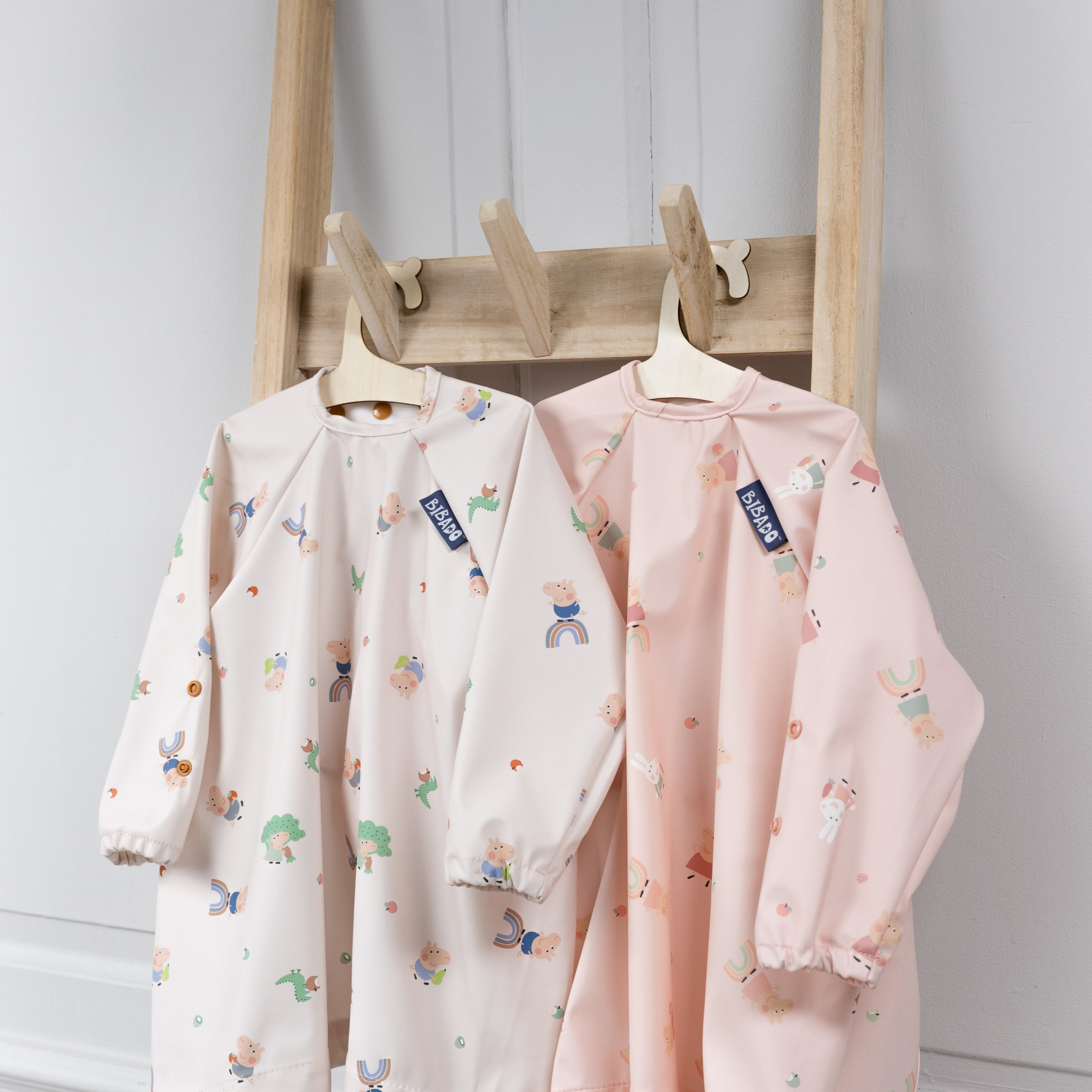 Peppa Pig Coverall Weaning Bibs