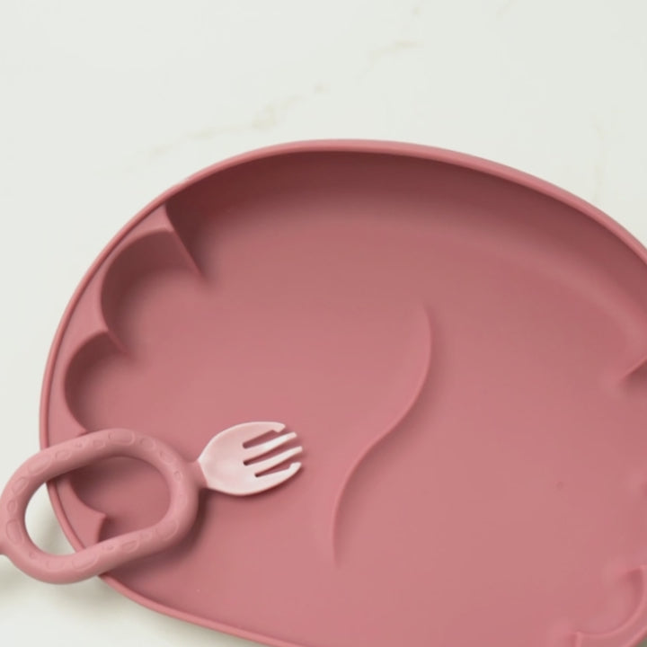 Learning Curve™ Baby Silicone Suction Weaning Plate - Product image
